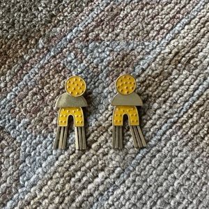 Madewell shape drop earrings